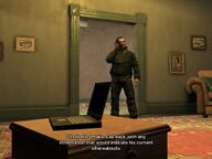 The United Liberty Paper contact telling Niko Bellic to read Oleg Minkov's e-mails.