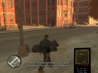The United Liberty Paper contact telling Niko Bellic to go to the meeting and kill Oleg Minkov.