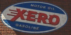 A vintage Xero logo in GTA V.