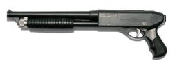 Airsoft Ithaca 37 "Stakeout" replica, identical to the one used in the GTA IV era.