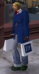 A Zip customer roaming the streets of Staunton Island, GTA III.